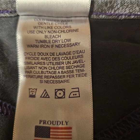 NYDJ black muted snake skin design Women's 4 Pre-owned - Picture 7 of 8